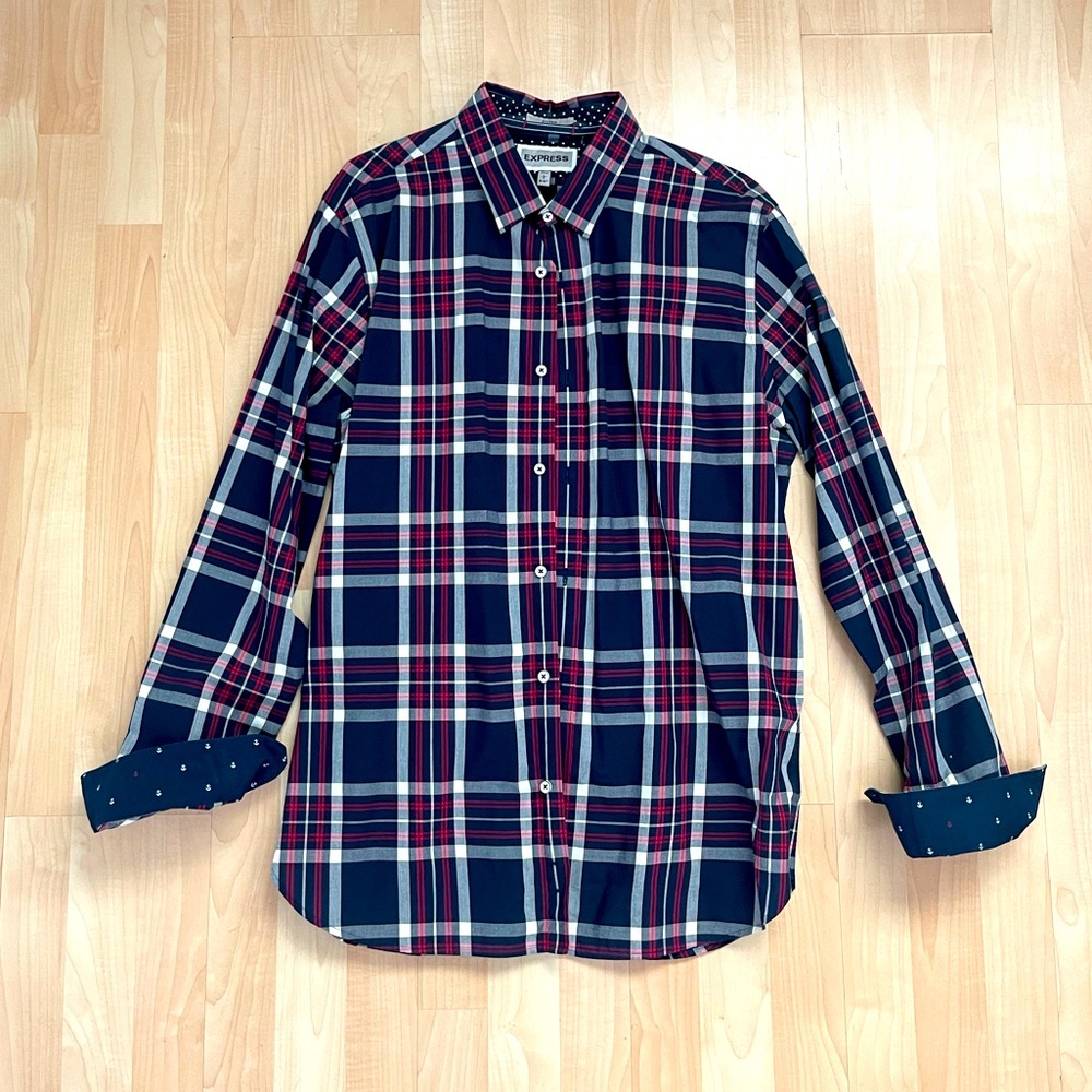Express Button Down Shirt - Picture 2 of 4